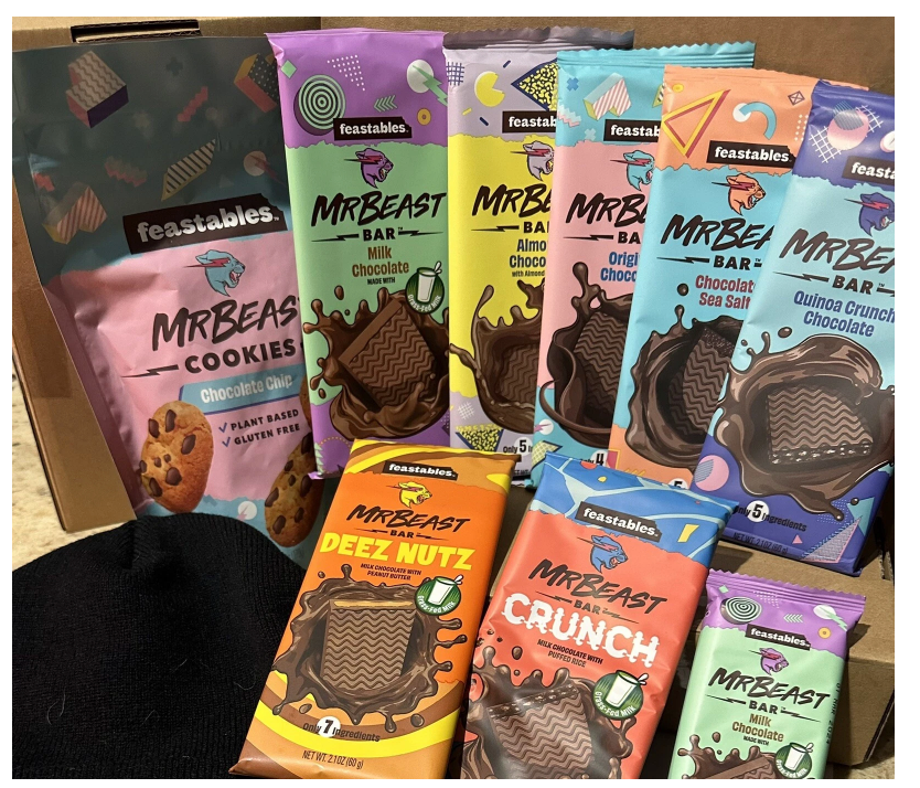 MrBeast Milk Chocolate Bars - 60g